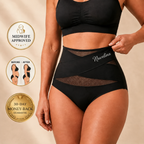 Culotte gainante post-partum à bande croisée 360°