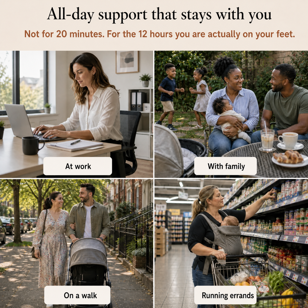 Culotte gainante post-partum à bande croisée 360°