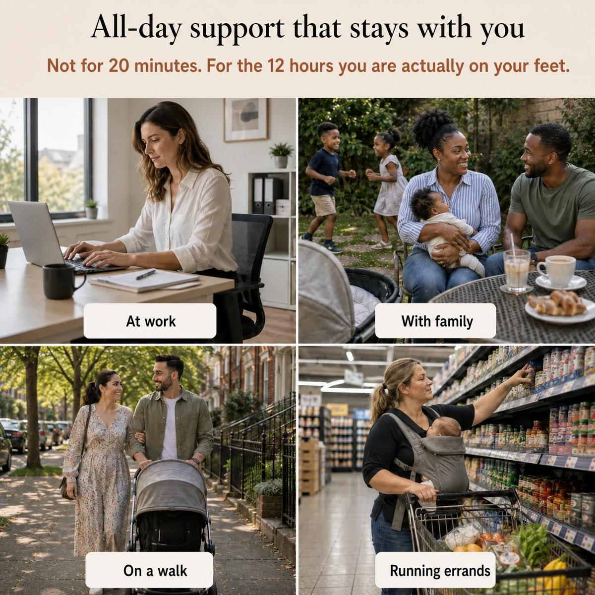 Culotte gainante post-partum à bande croisée 360°