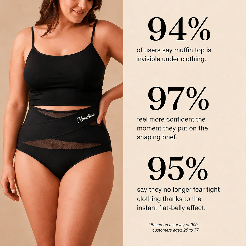 Culotte gainante post-partum à bande croisée 360°